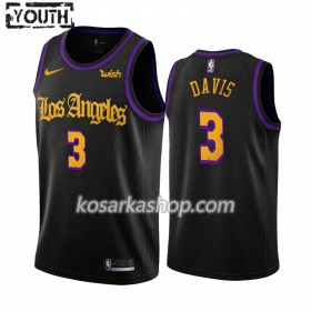 Dres Los Angeles Lakers Anthony Davis 3 Nike 2019-20 City Creative Swingman - Dječji